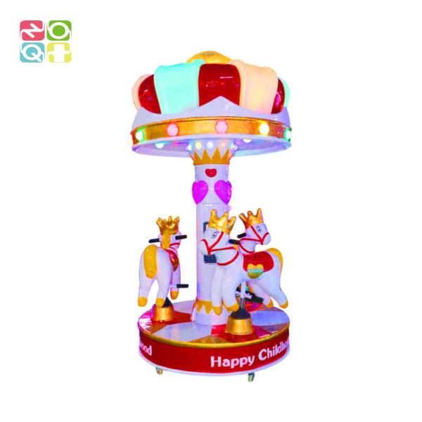 arcade game Indoor Game Machine Amusement Ride 3 Seat 6 Seat Carousel Horse Ride