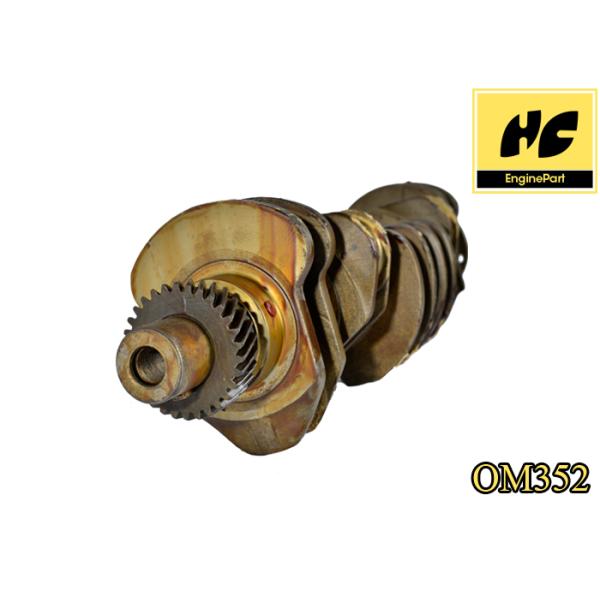 Casting Iron / Forged Steel Crankshaft Mercedes Benz Parts OM352 4420304301 / 4420303701
