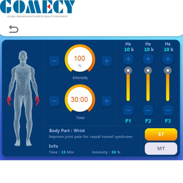 Облегчения боли колена плеча ST цены по прейскуранту завода-изготовителя портативная машинка машины magnetotherapy терапией самого нового премьер-министра physio