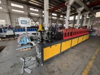 Euro Style 0.7-1.2mm Galvanized Steel Roll Forming Machine For Rolling Shutter Door Lame