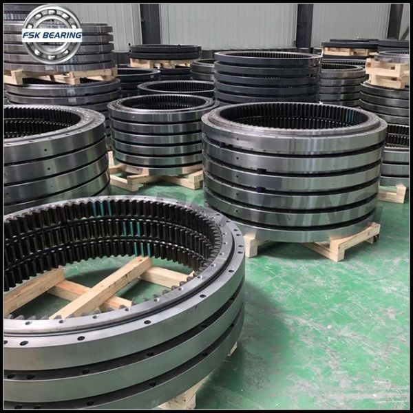 011.20.630 Single Row Four Point Contact Ball Internal Gear Type For Tower Crane Slewing Bearing Accessories