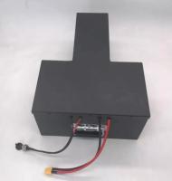 paquet de batterie de moto de scooter de 3000W 72v 40Ah avec le métal noir enfermant la forme adaptée aux besoins du client de T