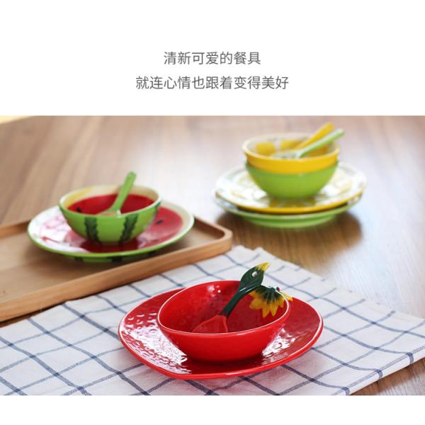 Творческий покрашенный вручную печь керамический шар, шары мороженого фарфора картины арбуза