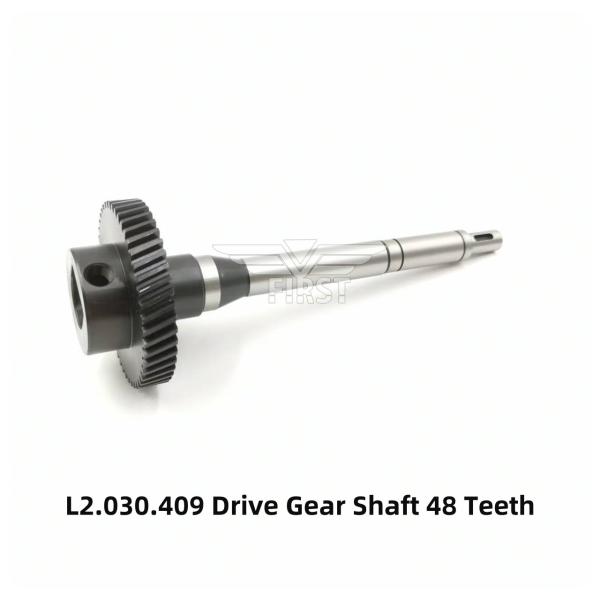 Stainless Iron Gear Shaft 48 Teeth L2.030.409 Cd74 Xl75 Offset Printing Press Spare Parts