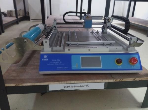 CHMT36 Desktop SMT Pick and Place Machine , SMT equipment For LED SMD Surface Mounting