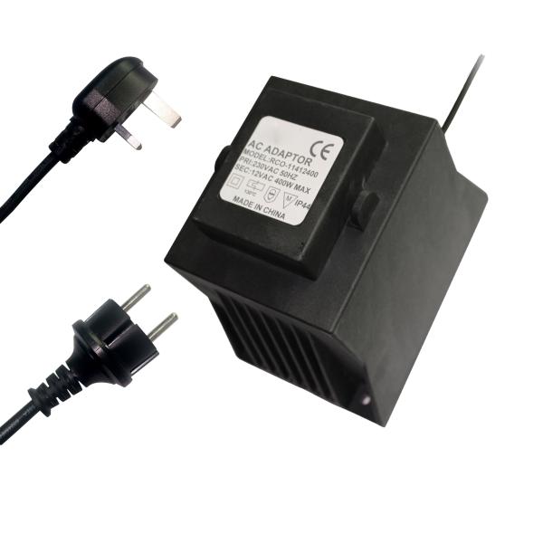 IP68 waterproof outdoor transformer for Barbecue BBQ grill with UL approval,110~240Vac input