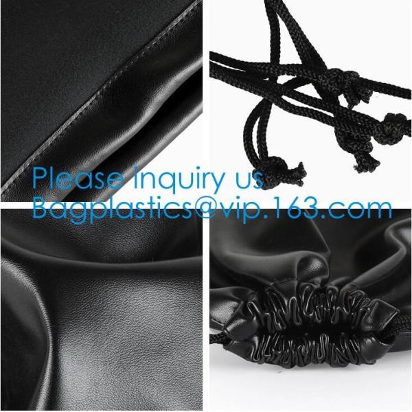 Leather Backpack Women Drawstring Bag New Travel Bag PU Backpack Women Party School Bags For Teenagers, bagease package