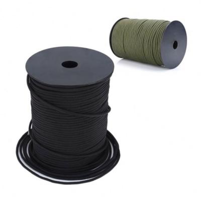 Cabo de confecção de malhas da poliamida de nylon exterior trançada da corda 5mm 50ft