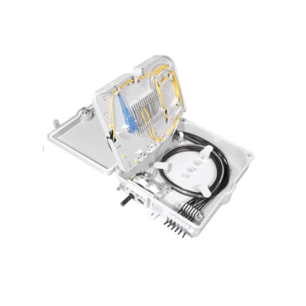 Parede Polo dos núcleos IP65 8 que monta a caixa de distribuição interna 225*220*65mm da fibra ótica