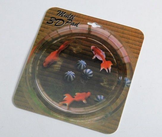 PLASTIC LENTICULAR 3D lenticular surface EVA base materical mouse pad printing pp 3d mouse pad lenticular printing