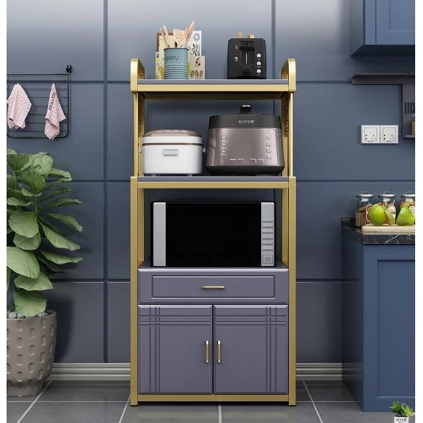 5 нержавеющей стали кухни шкафа полки слоев шкафа микроволновой печи