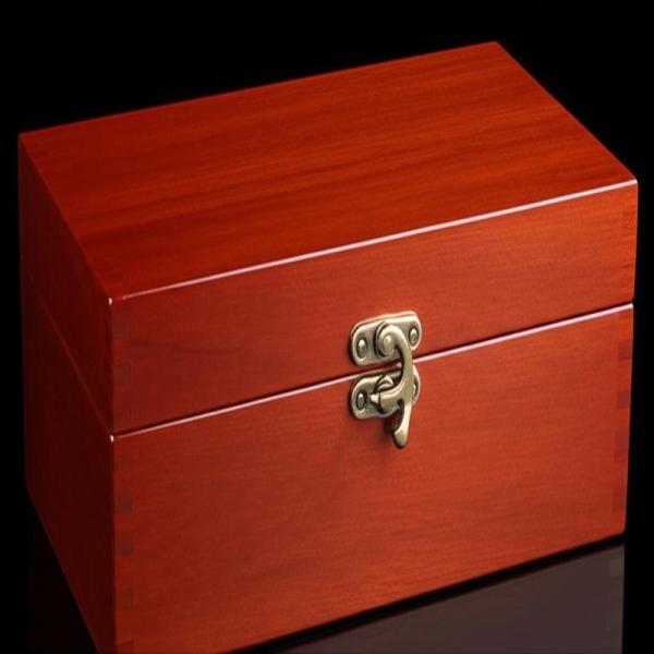 Black Eco Friendly Personalised Champagne Box Anniversary Wine Box