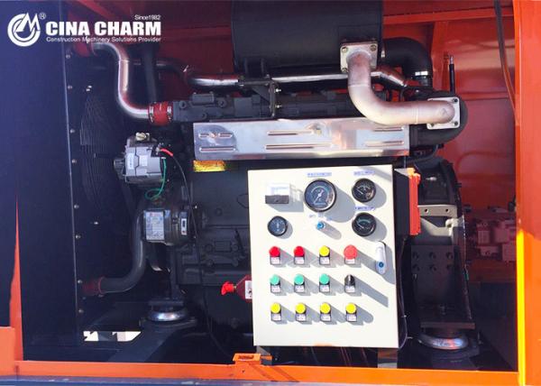30TPH Portable Diesel Concrete Mixer Pump Building Equipment