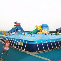 equipo comercial portátil de la piscina de la piscina de agua del PVC de 0.9m m