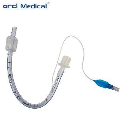 Tubes endotrachéales orales avec menottes 2.0 - 10.0 Tubes d'intubation endotrachéale anesthésiques