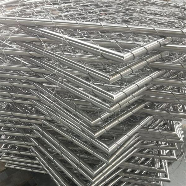 Modern Wire Stair Balustrade in 25*25mm-300*300mm Hole Size and 1m*10m Panel Size