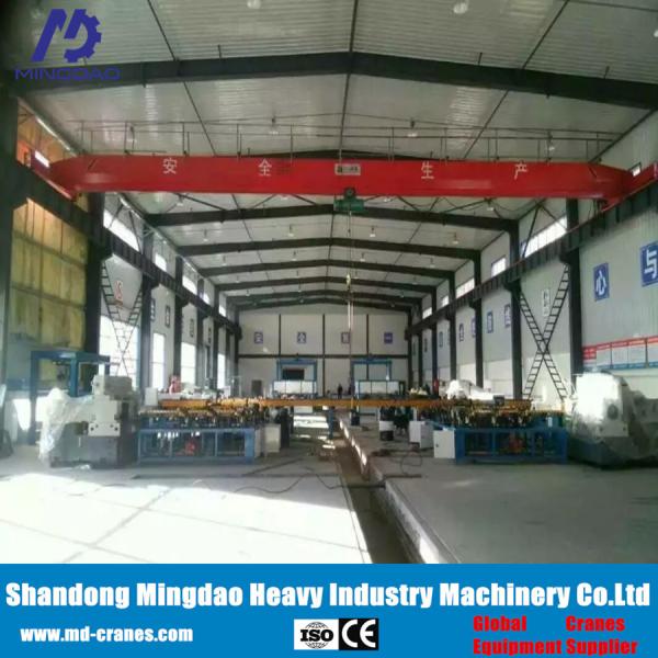 0.5ton-32ton Singel Girder Overhead Bridge Crane with Pendent Button or Remote Control Mode