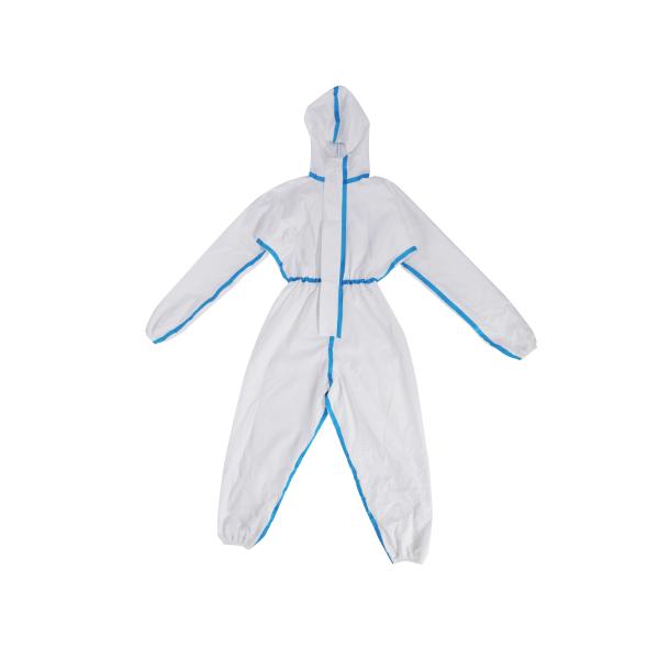 Disposable Medical Protective Coverall Suit Bacteria And Viruses Resistance