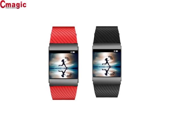 Sports Bluetooth Exercise Wristband , Smart Fitness Wristband Heart Rate Tracker Blood Pressure Band