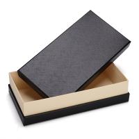Personalizado de forma diferente personalizado de compras reciclada Kraft Mini caixa de presente com logotipo
