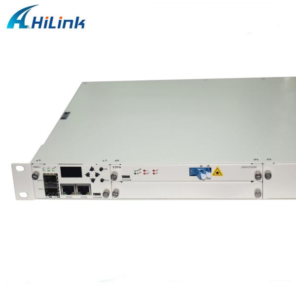 Усилитель 1U стекловолокна диапазона c интегрировал Multi PA БА каналов DWDM EDFA