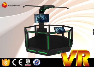 Caminhante que dispara no cinema de HTC Vive 9D VR que levanta-se o simulador dos jogos 9D da batalha