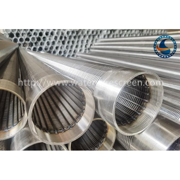 Johnson Wire Wrapping 304 Stainless Steel Sand Control Screens 2900mm Length