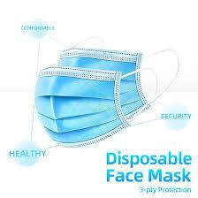 Dust Proof  Disposable Face Mask Unfoldable Odorless Non Stimulation Adjustable