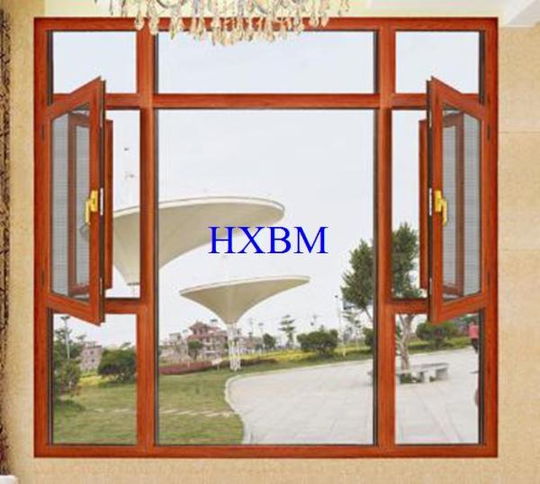 Alumínio e madeira home contemporâneos Windows, 5mm dobro de vidro Windows vitrificado