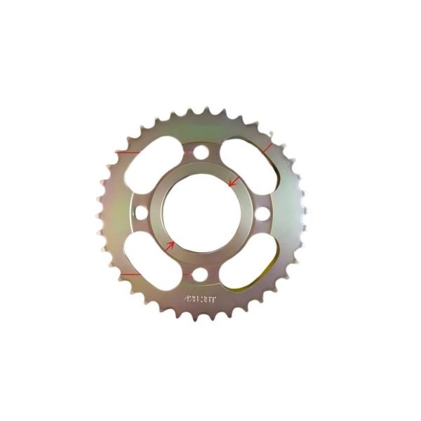 CG125 Big Tooth 428-37T Motorcycle Chain Wheel With Outer Diameter 106MM
