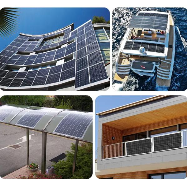 520 Вт фотоэлектрическая гибкая солнечная панель тонкая пленка прокат для катера прицепа катера