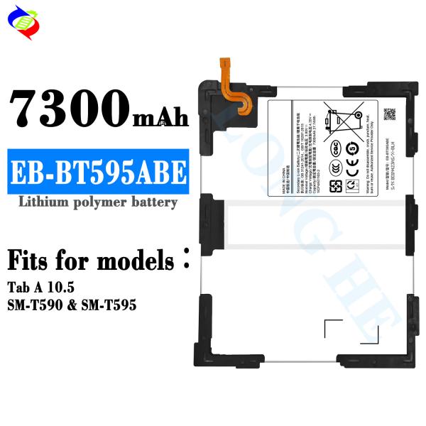 Mobile Smart Phone Battery EB-BT595ABE For Samsung Galaxy SM-T595 T590 Tab A 10.5 Replacing the phone battery