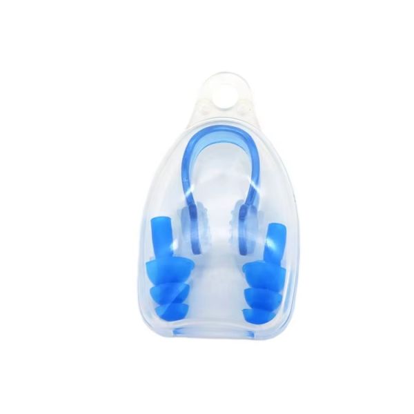 Custom Nose Clip And Ear Plugs With Nose Clip 30dB SNR Waterproof For Noisy Work And Travel