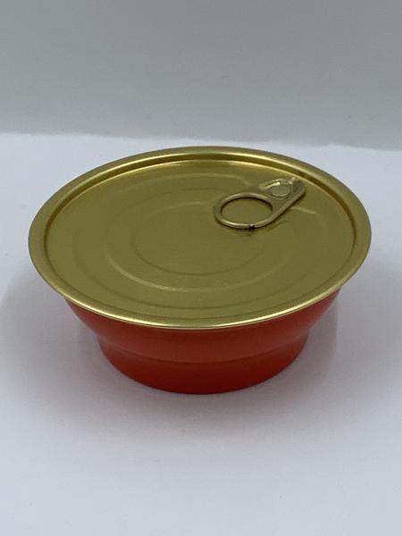 220ml Custom Two Piece Aluminum Bowl 98.9×50mm 401# Caliber Specification