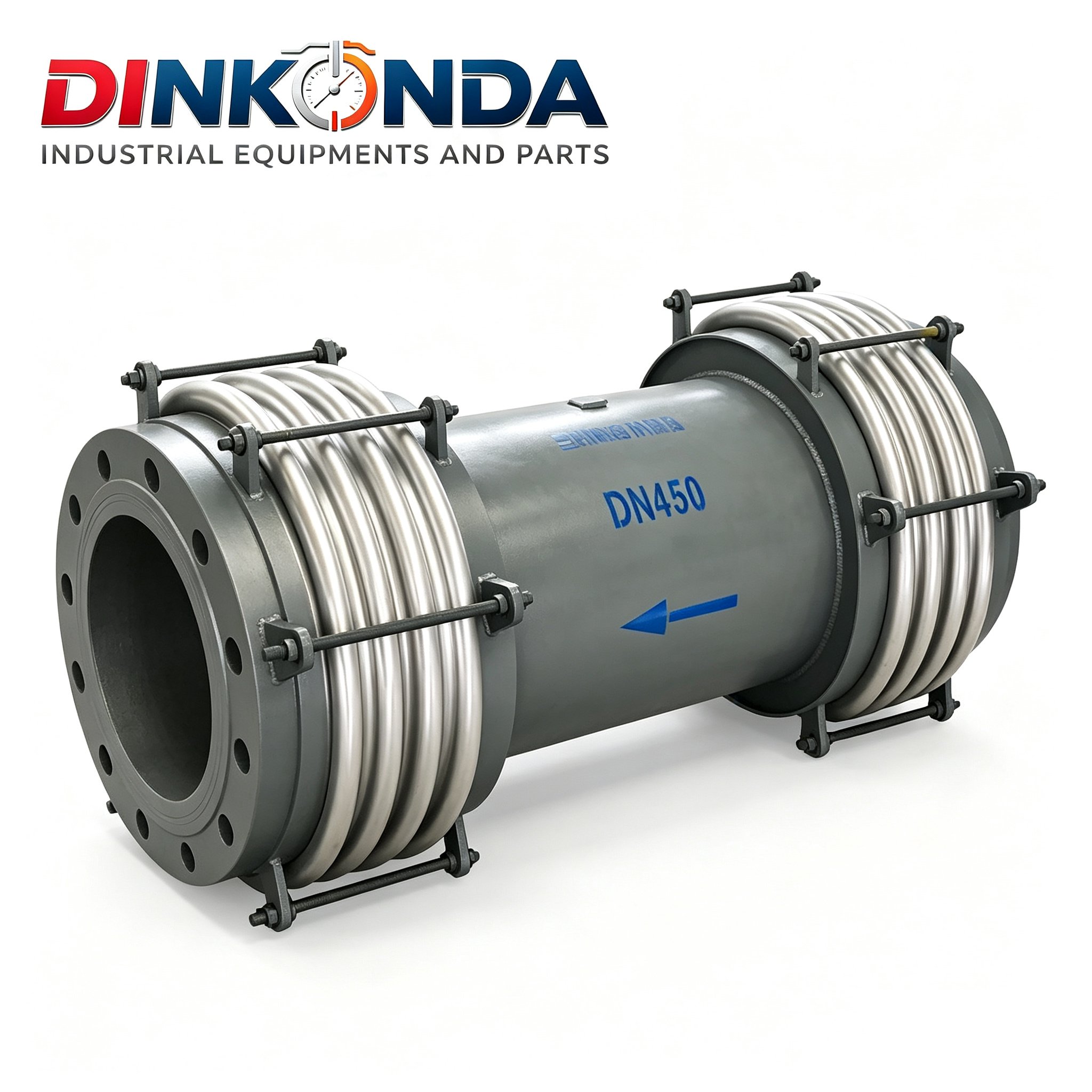 EJMA Three Way Corrugated Power Plant Expansion Joints Flexible For Boiler Room Pipe