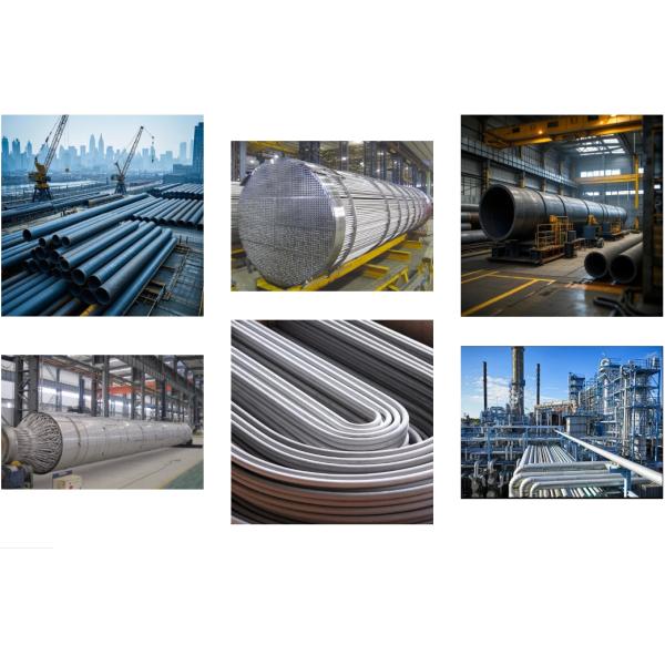 Customizable Thickness Chemical Seamless 316 Stainless Steel Tubing Round