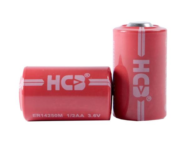 Li-SOCl2 Battery , ER14250M Lithium 3.6 V Battery UN CE UL Certification