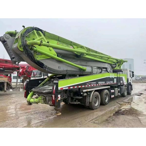 Zoomlion 56m Stationary Concrete Pump Construction Equipment Feeding Height 1370mm