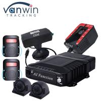 Sistema de gravação de vídeo ADAS 8CH de segurança de veículos AHD com WiFi 4G GPS AI MDVR
