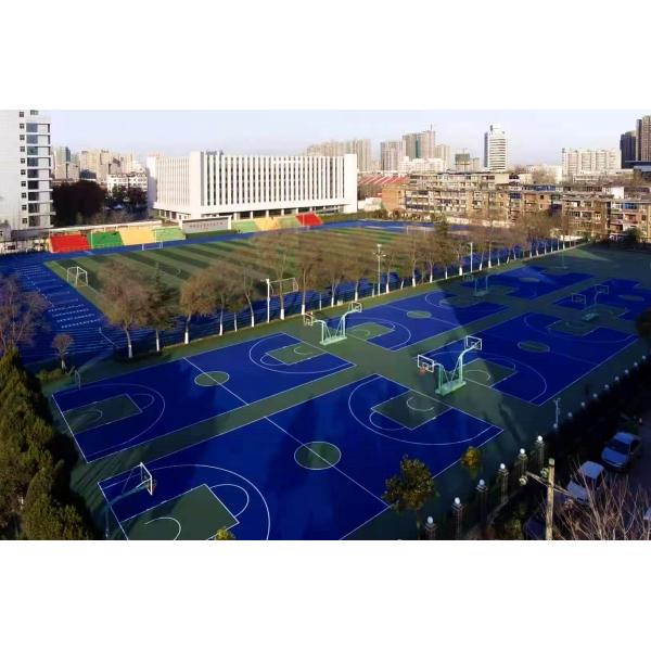 Sports Flooring PU Running Track 13mm IAAF Approved