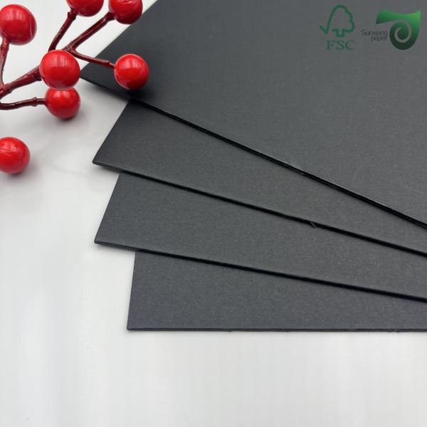 FSC 1.5mm Black Board Card   Economical Framed Black Card For Photo Album Pages