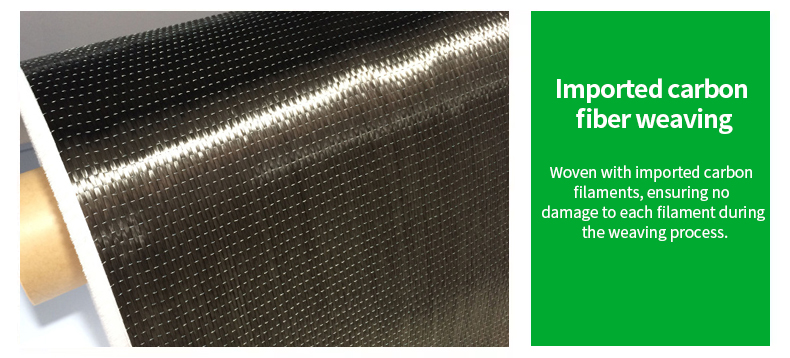 Reinforcement Carbon Fiber Cloth Roll Tape Lightweight Unidirectional Carbon Fiber Tape for Pultrusion Process Concrete Repair