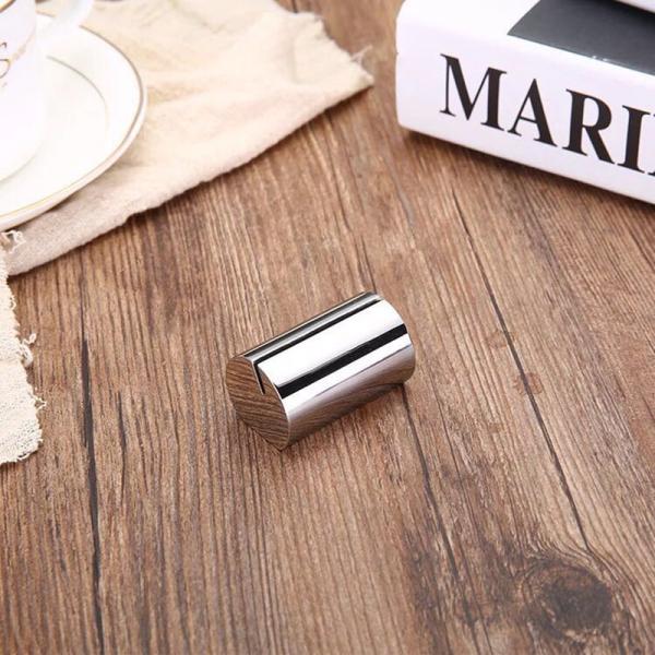 Кубический держатель столовых карт из нержавеющей стали