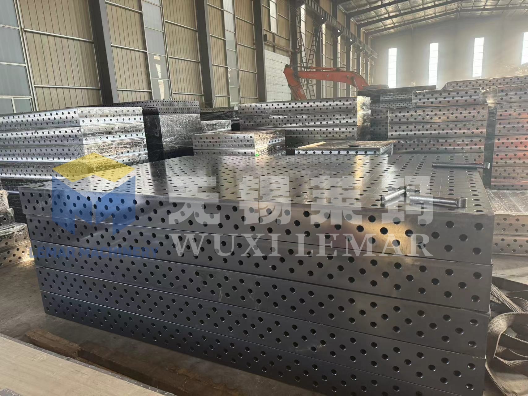 Heavy Duty D28 Welding Platform Supporting Multi-Angle Positioning Clamps