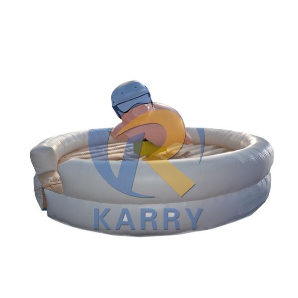 Inflatable Ride Mechanical Bull Rodeo with PORTABLE 3D Studio Virtual Experience