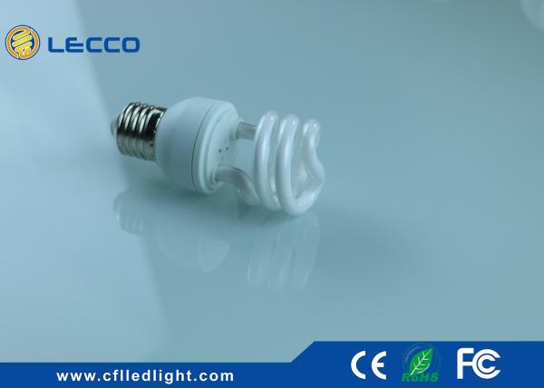 7 Watt Super Mini Low Energy Light Bulbs For Hallway / House E27 Cfl Bulb