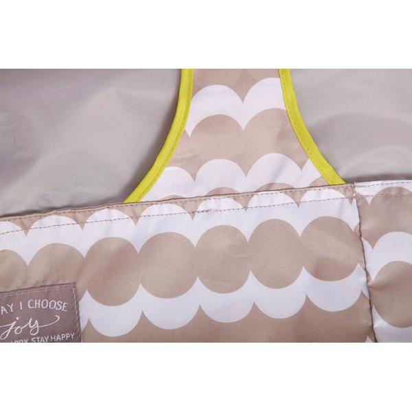 Embroidered Nylon Shoulder Bag Oxford Cloth Handbags For Ladies