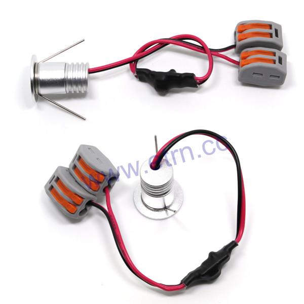 Starry DC12/24V 1W 60 ° Super MINI LED Downlight Cabinet ceiling Light Spotlight