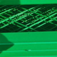 Customizable 316 Welded Mesh Fencing Plastic Sprayed Blue Green For Protection