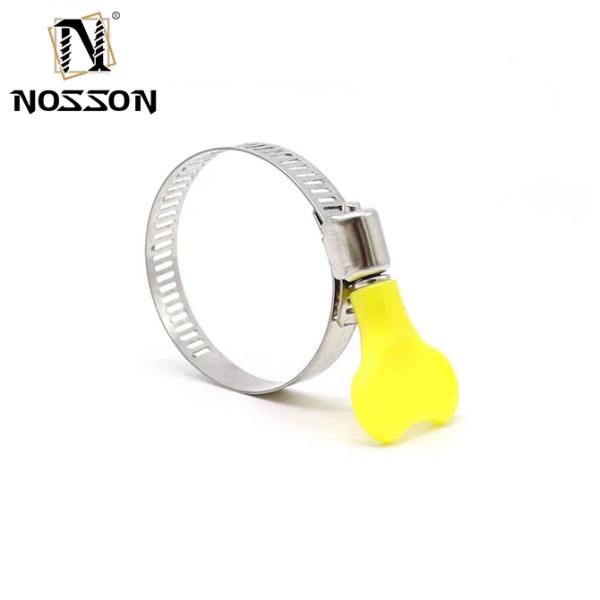 Customized Germany Type Stainless Steel Quick Release Telescopic Tube C Type Pipe Hose Clips Clamps with Thumb Screw/Handle